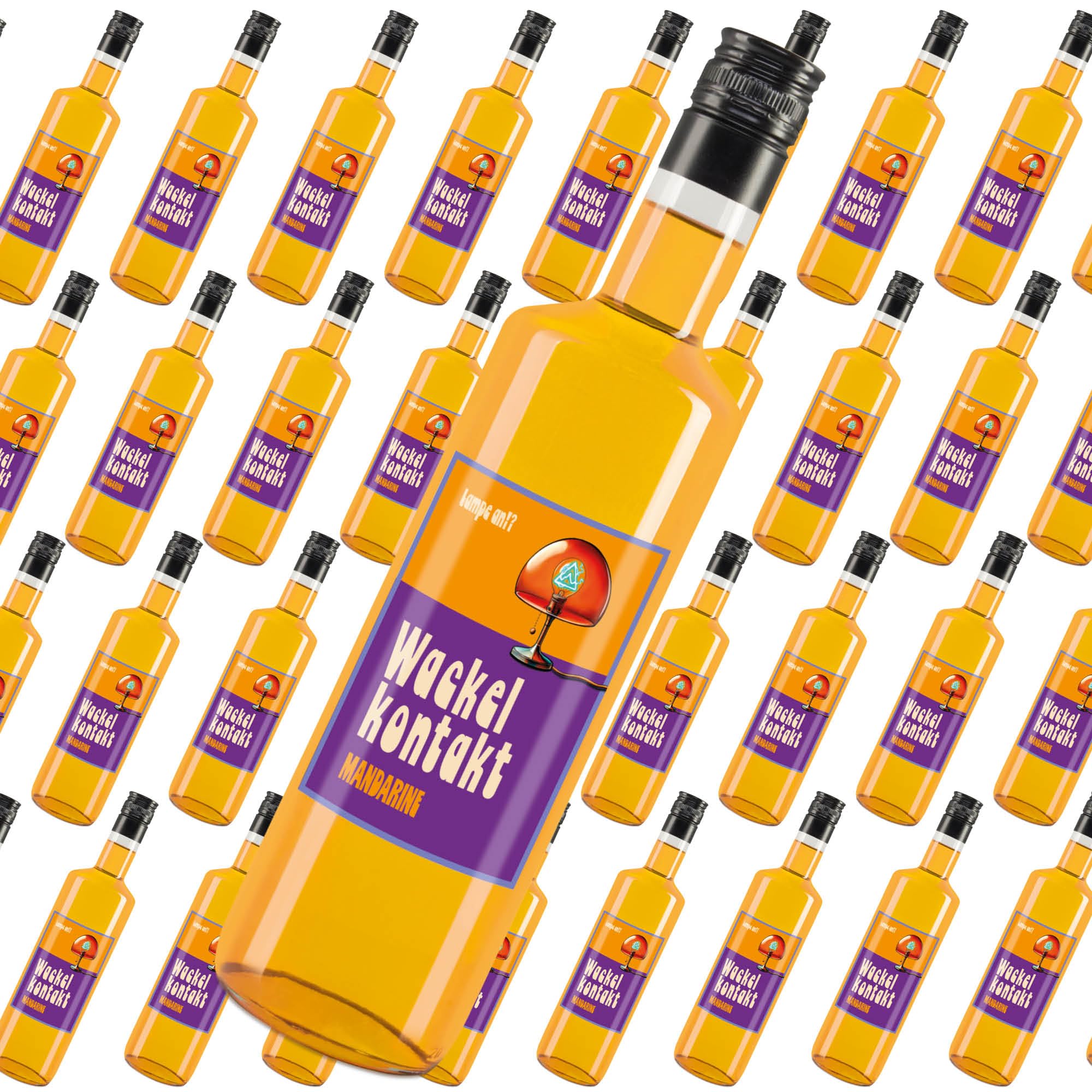 Kinky Drinks WACKELKONTAKT Mandarine – 0,7l – 16% Vol. Shot by IN-SPIRIT