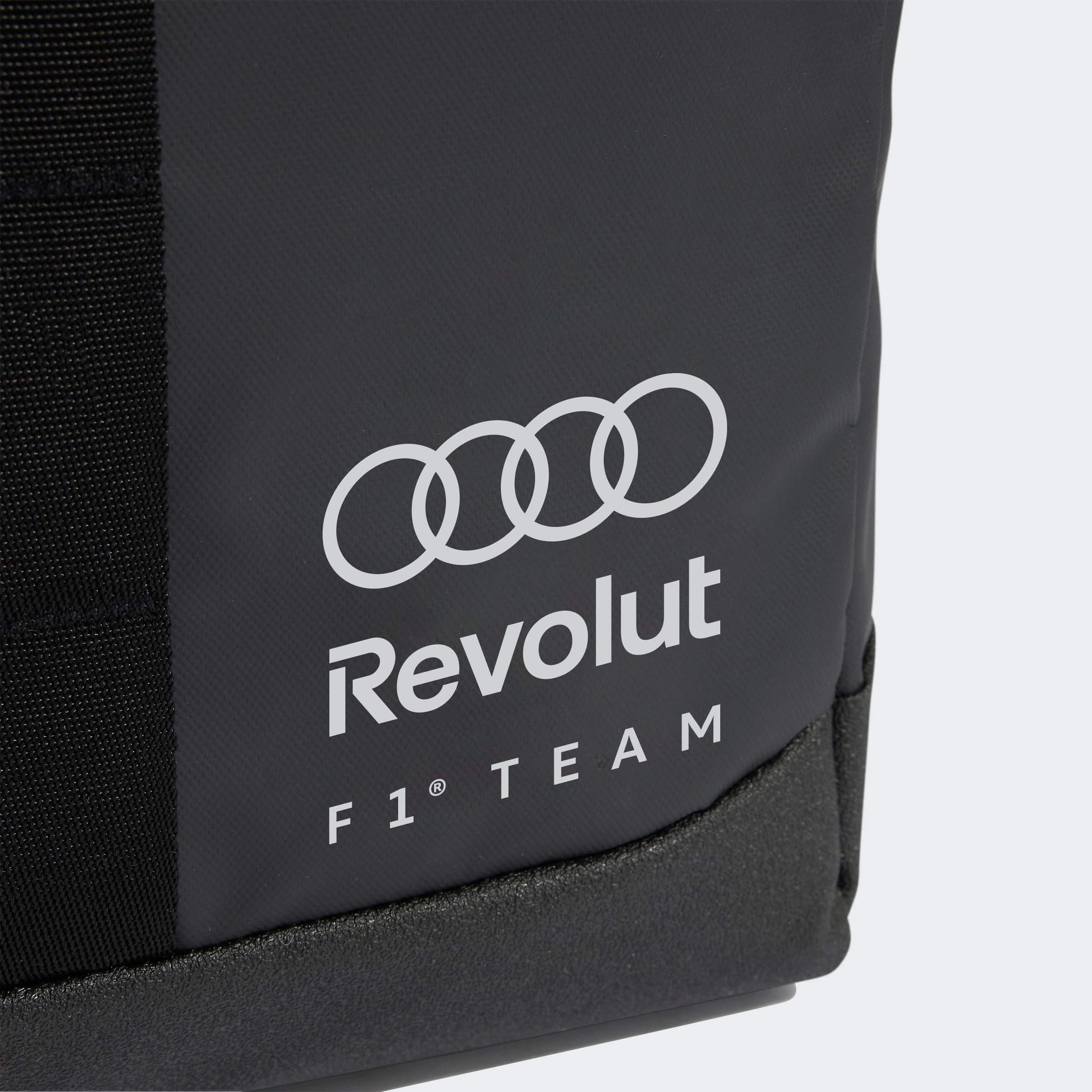 adidas Unisex Audi Revolut F1 Team Roll Top Hybrid Backpack, utility black, One Size