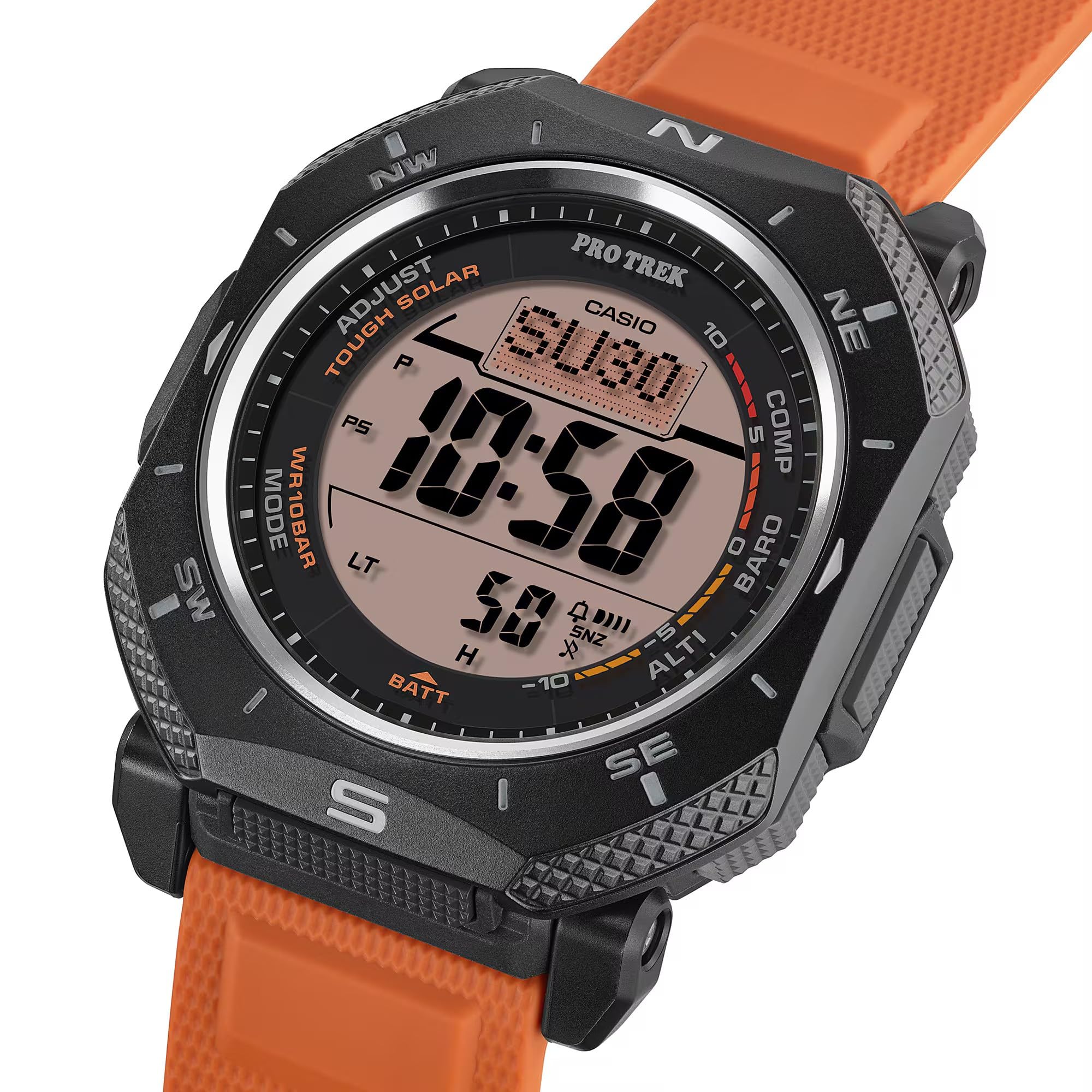 Casio Uomo Digital Quartz Watch Pro Trek
