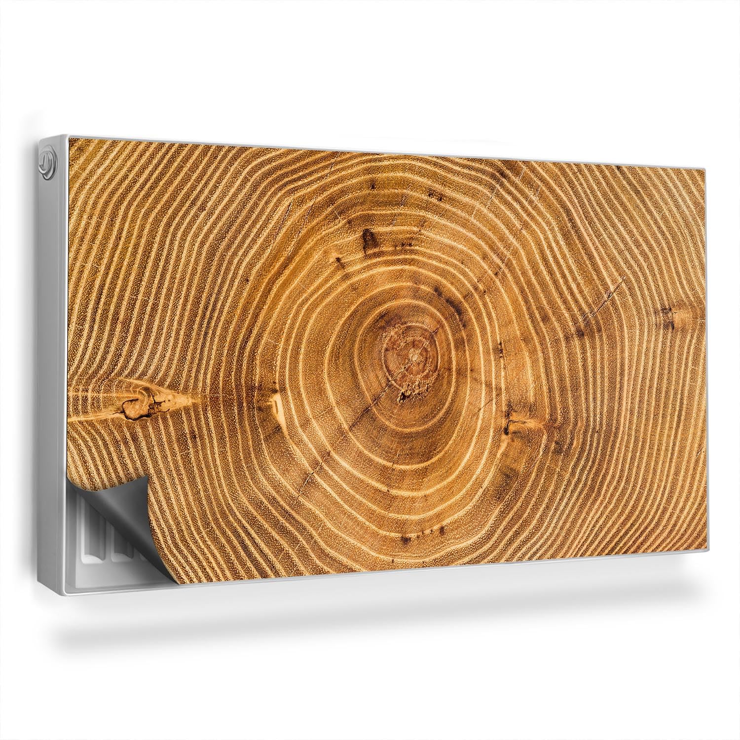 Couverture Magnétique pour Radiateur 110x60 cm Design Tronc d'Arbre