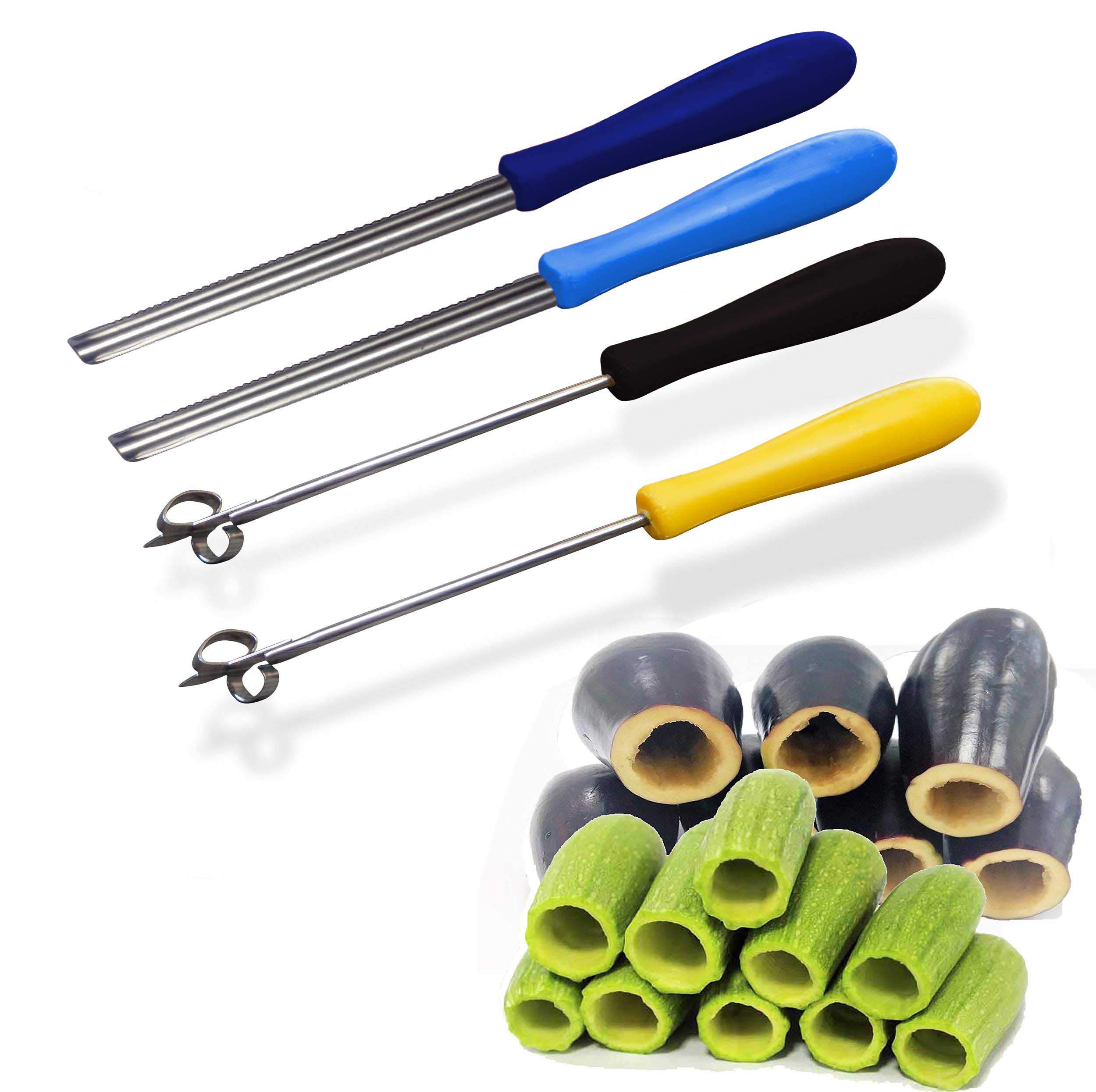 cucumber1102  Amazon.com: 4 pcs Zucchini Squash Cucumber Corer Vegetable Corers
