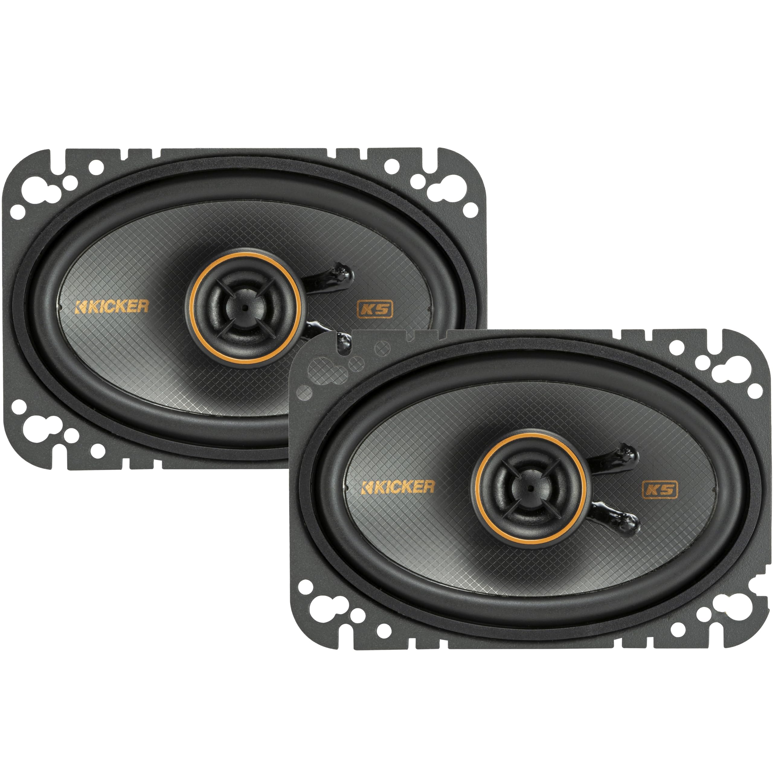 Amazon.com: Kicker 51KSC4604 KS-Series 4x6 Coaxial Speakers with