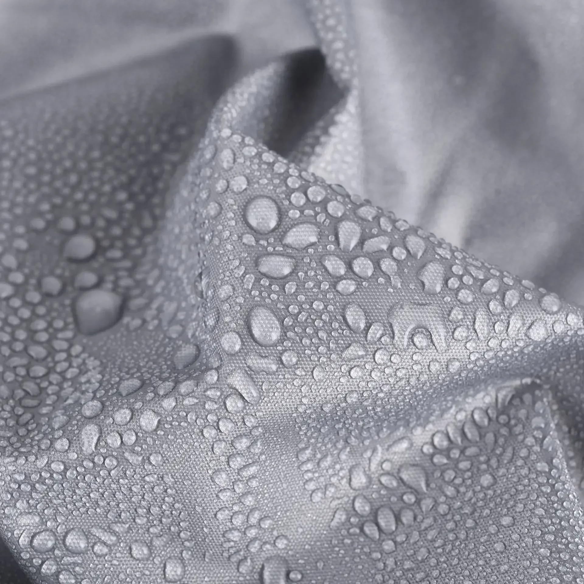 Telo di copertura impermeabile per gommone, protezione dai raggi UV e dalla polvere, accessorio per barca (330 x 165 x 46 cm, grigio)