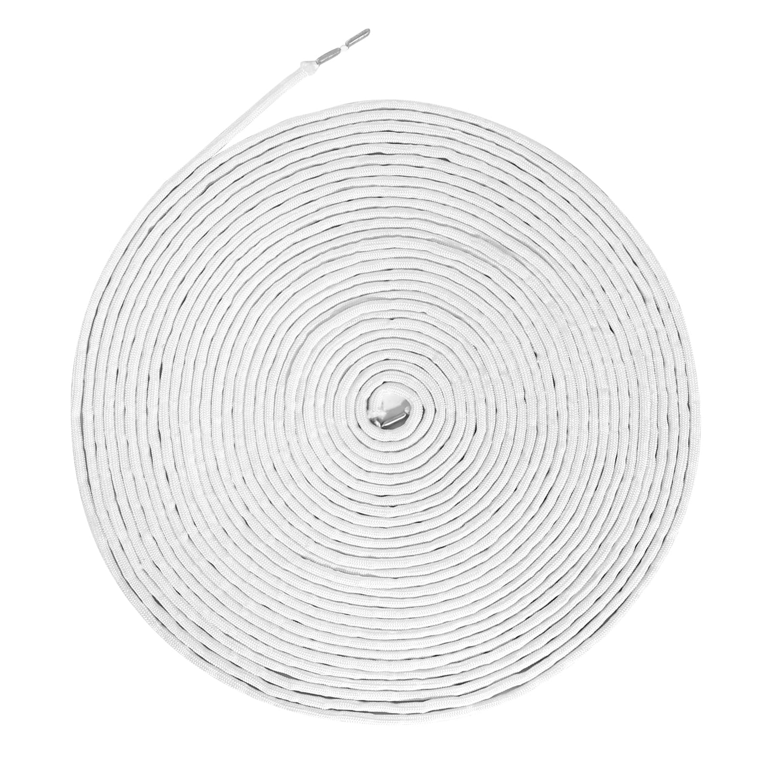 12 Meter Curtain Weights for Hems, Curtain Heavy Lead Weight Tape, Curtain Weights Tape Curtain Weight Wire Curtain Lead Wire Curtain Fastener for Curtains Drapery Fabrics Nets (50 G/M)