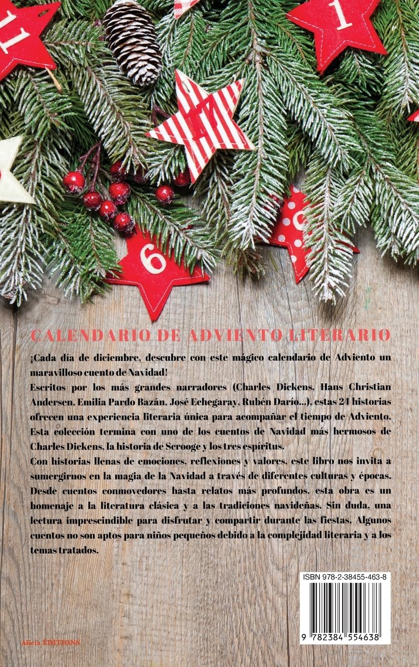 24 Cuentos de Navidad y de Reyes: Calendario de Adviento literario