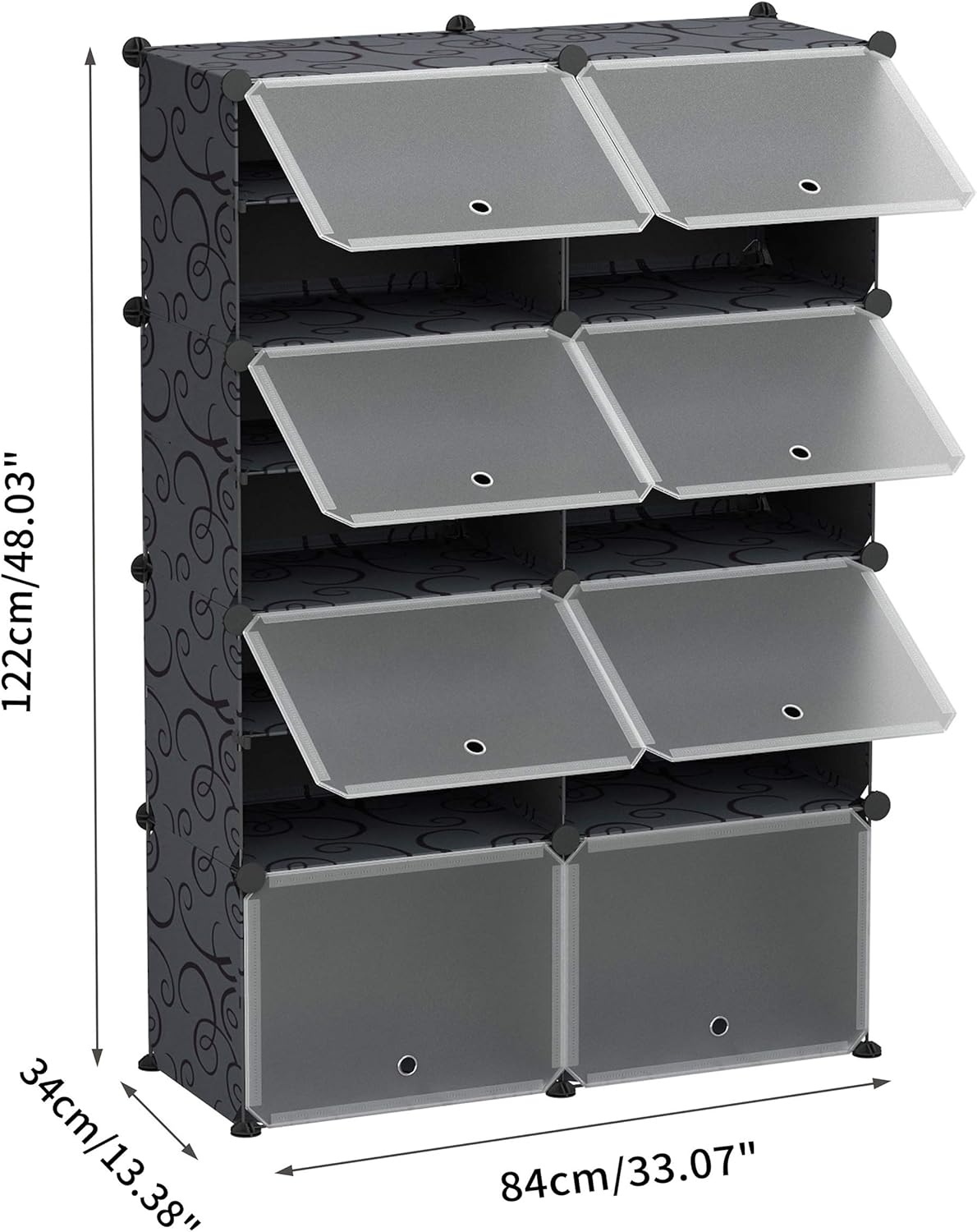 Promo Discount Up To 70% Off JOISCOPE Portable Shoe Storage Organzier Tower, Modular Cabinet for Space Saving, Ideal Shoe Rack for Shoes, Boots, Slippers (Black,2x7-tier) Super Cheap 🛒 JOISCOPE Portable Shoe Storage Organzier Tower, Modular Cabinet for Space Saving, Ideal Shoe Rack for Shoes, Boots, Slippers (Black,2x7-tier)
