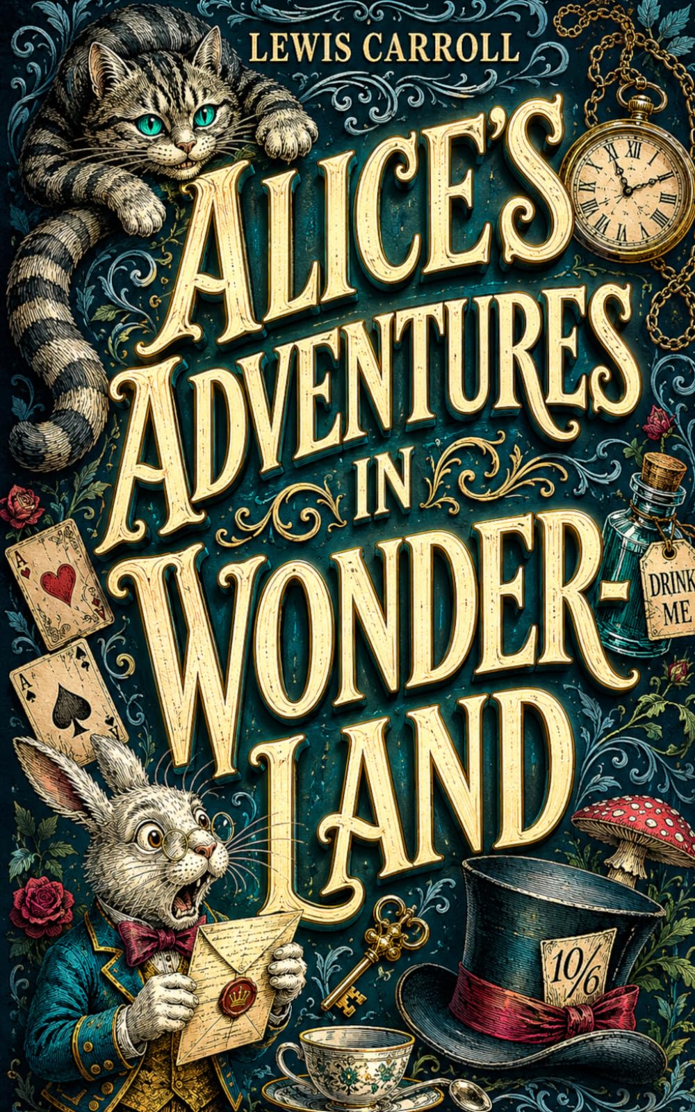 Alice’s Adventures in Wonderland: A Timeless Children’s Literature Classic of Fantasy and Imagination — Complete & Unabridged Edition with ... Historical Context, and Author Biography