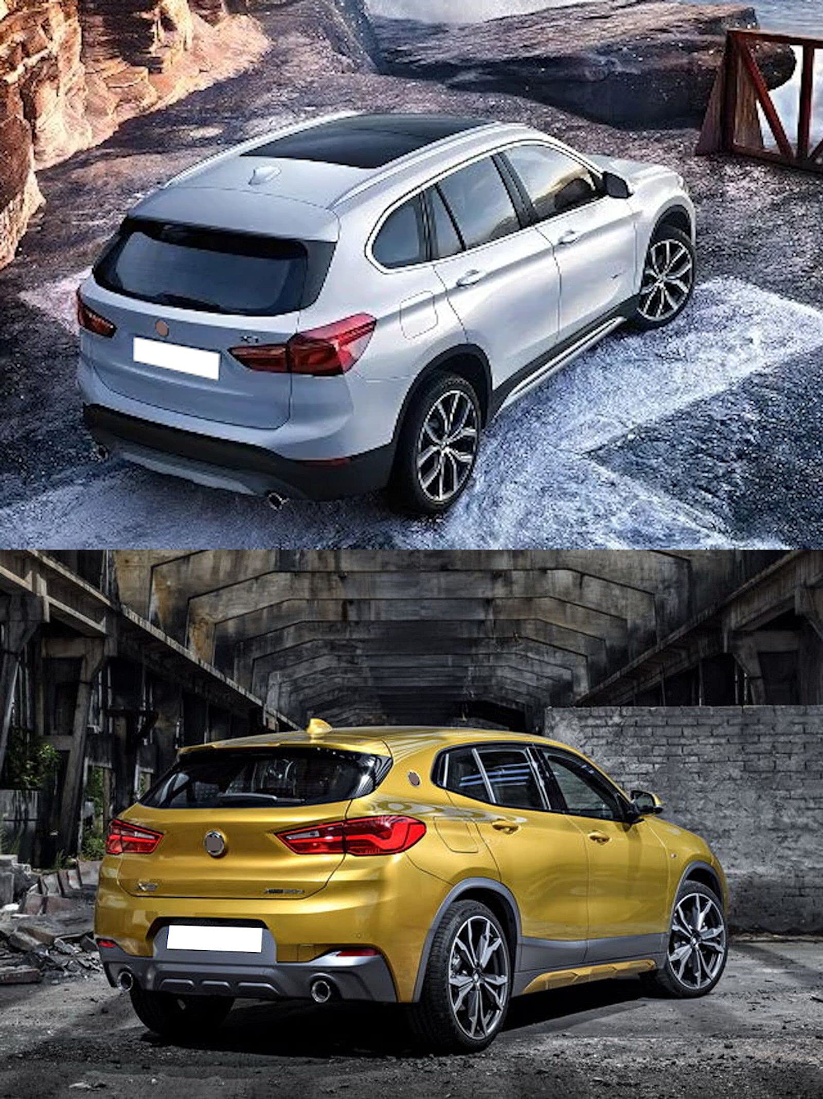 Tappeti Gomma Auto BMW X1 F48, X1e 2019, X1(U11) 2022, X2 F39 2018,MINI F60, U25