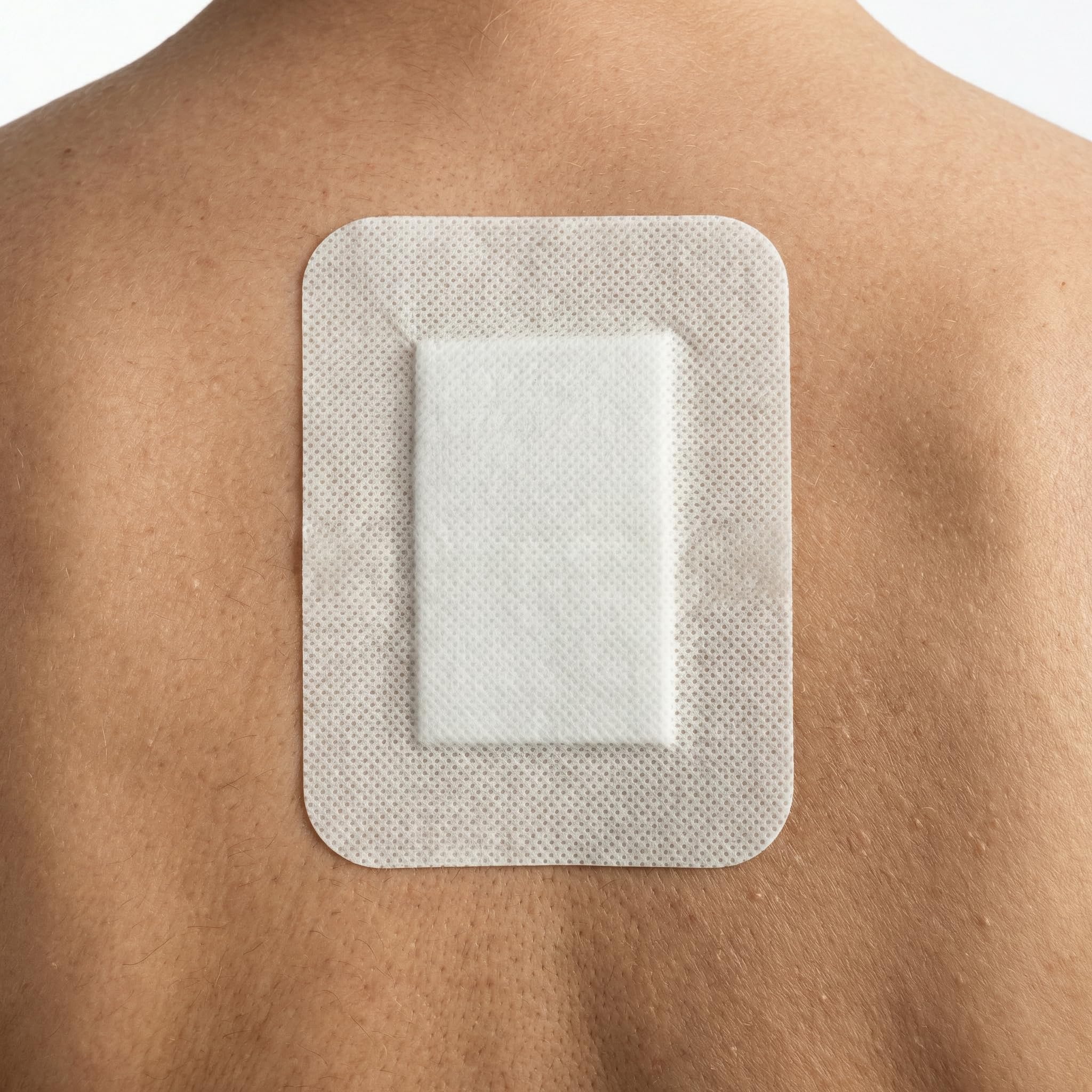 KMINA Non-Woven Dressing Plasters (25 Units) 10 x 15 cm, Sterile and Hypoallergenic for Sensitive Skin - 4