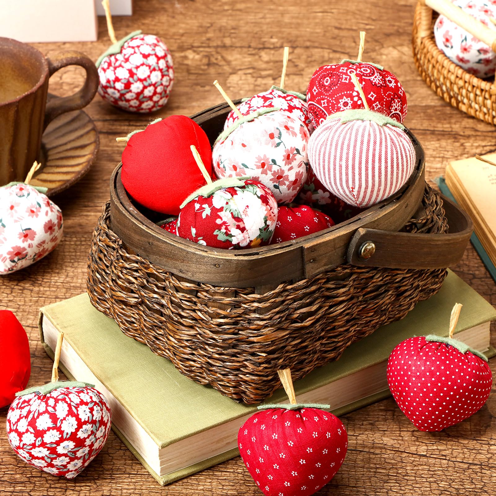 50 Künstliche Erdbeeren Aus Kunststoff – Täuschend Echt, Für Deko, Fotografie & Partys