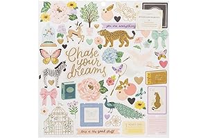 Maggie Holmes Woodland Grove Foam Stickers 12"X12"