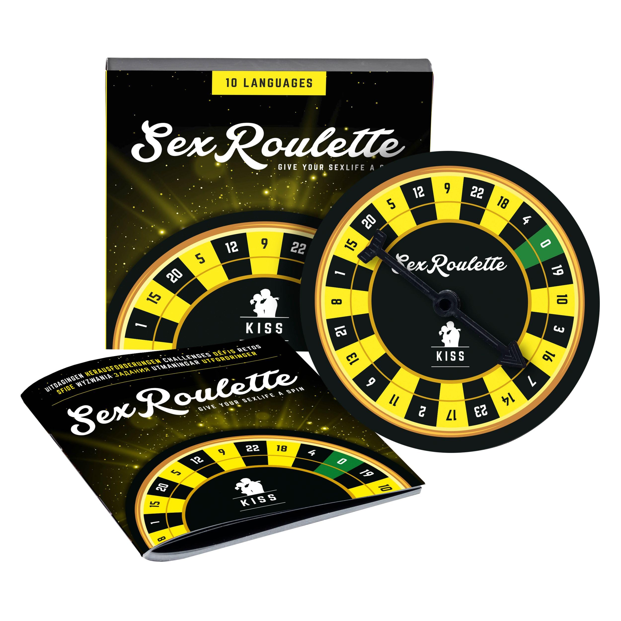 Tease and Please Sex Roulette Kiss 10 Languages