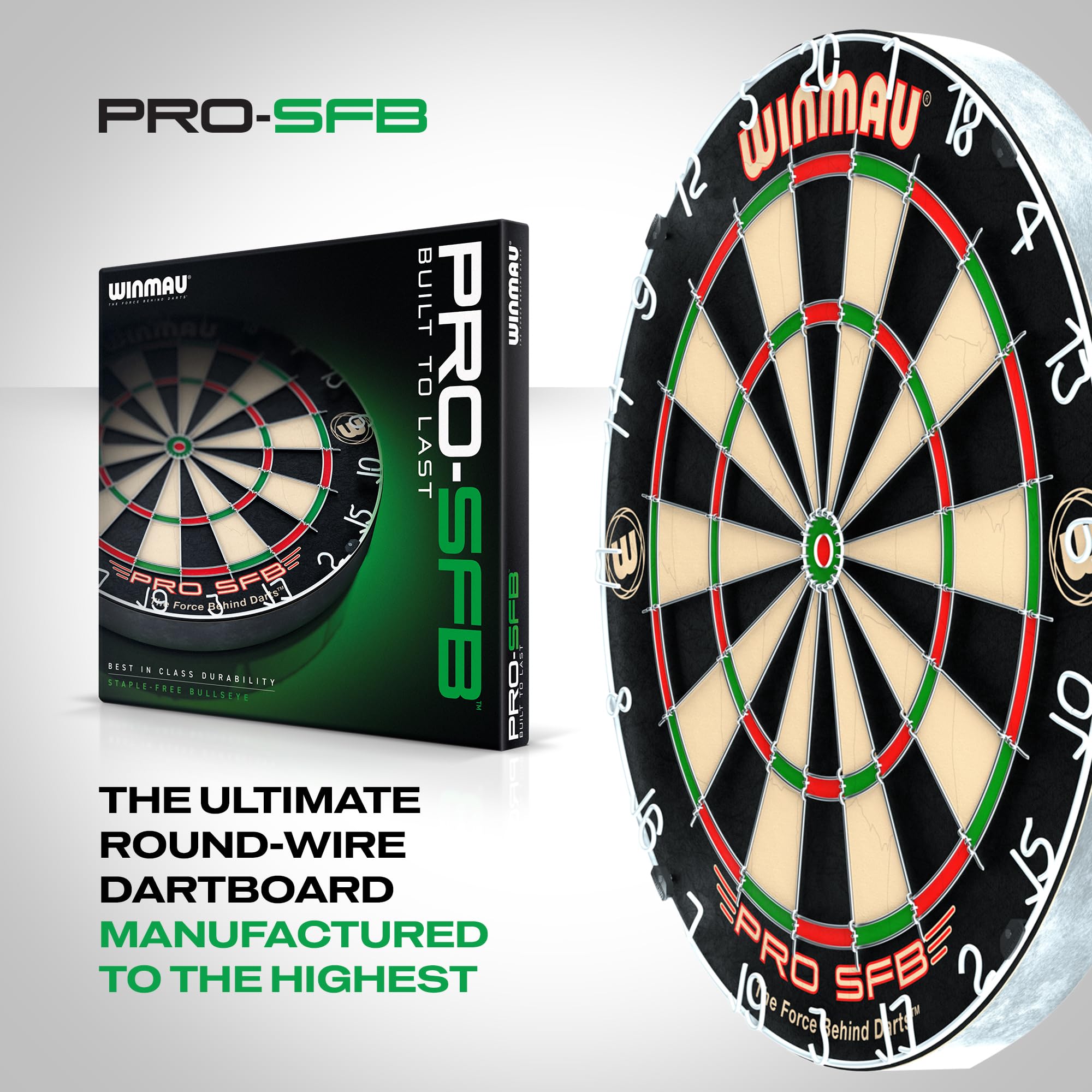 Amazon.co.jp: Winmau Pro SFB Bristle Dartboard : ホビー