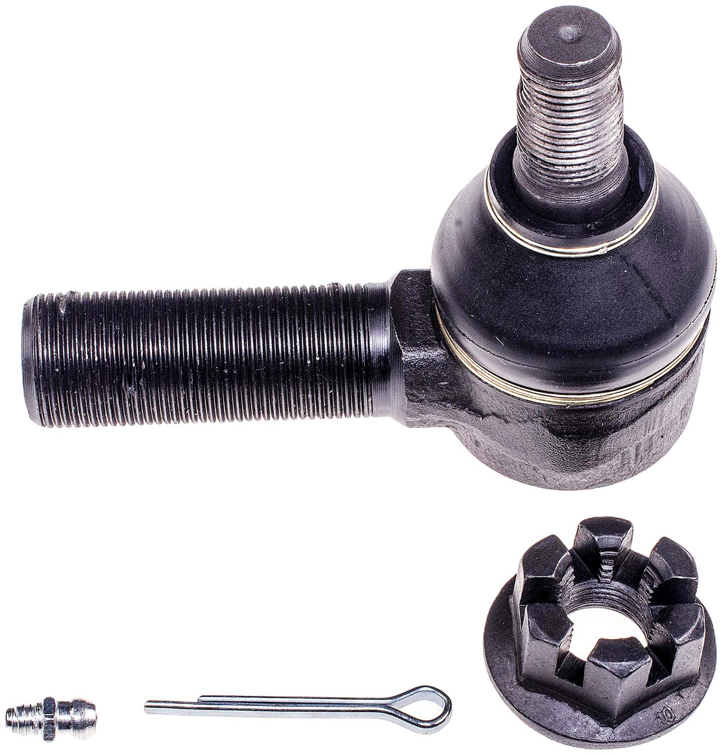 Dorman Premium T2010RPR Front Passenger Side Outer Steering Tie Rod End Compatible with Select Dodge Models - Tie Rod - Steering Tie Rod End - This steering tie rod end directly replaces the original equipment tie rod on specific vehicle applications. It has undergone an industry-leading evaluation process to ensure smooth, safe operation.