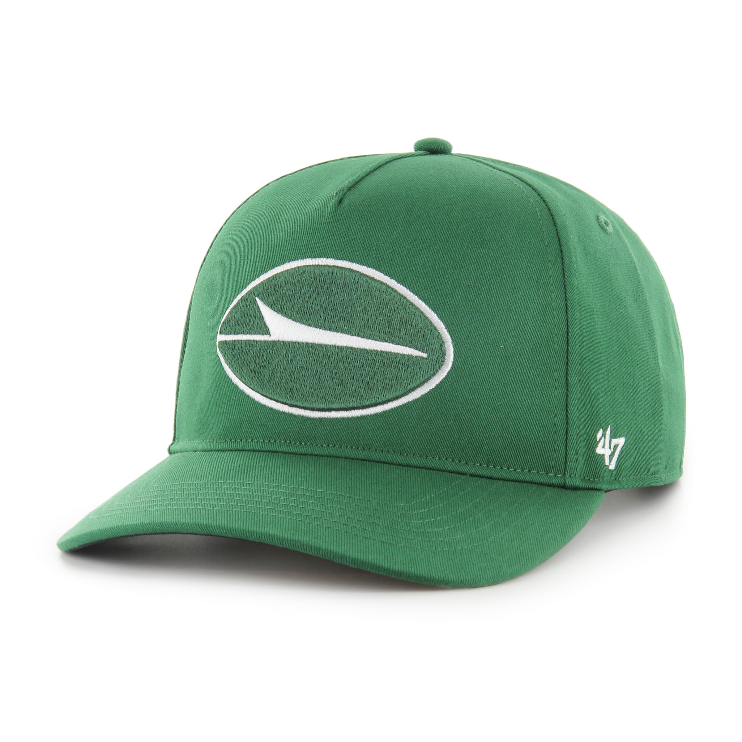 47 New York Jets NFL Hitch RF Unisex Baseball Cap, Adjustable, Team Badge, Eden Green