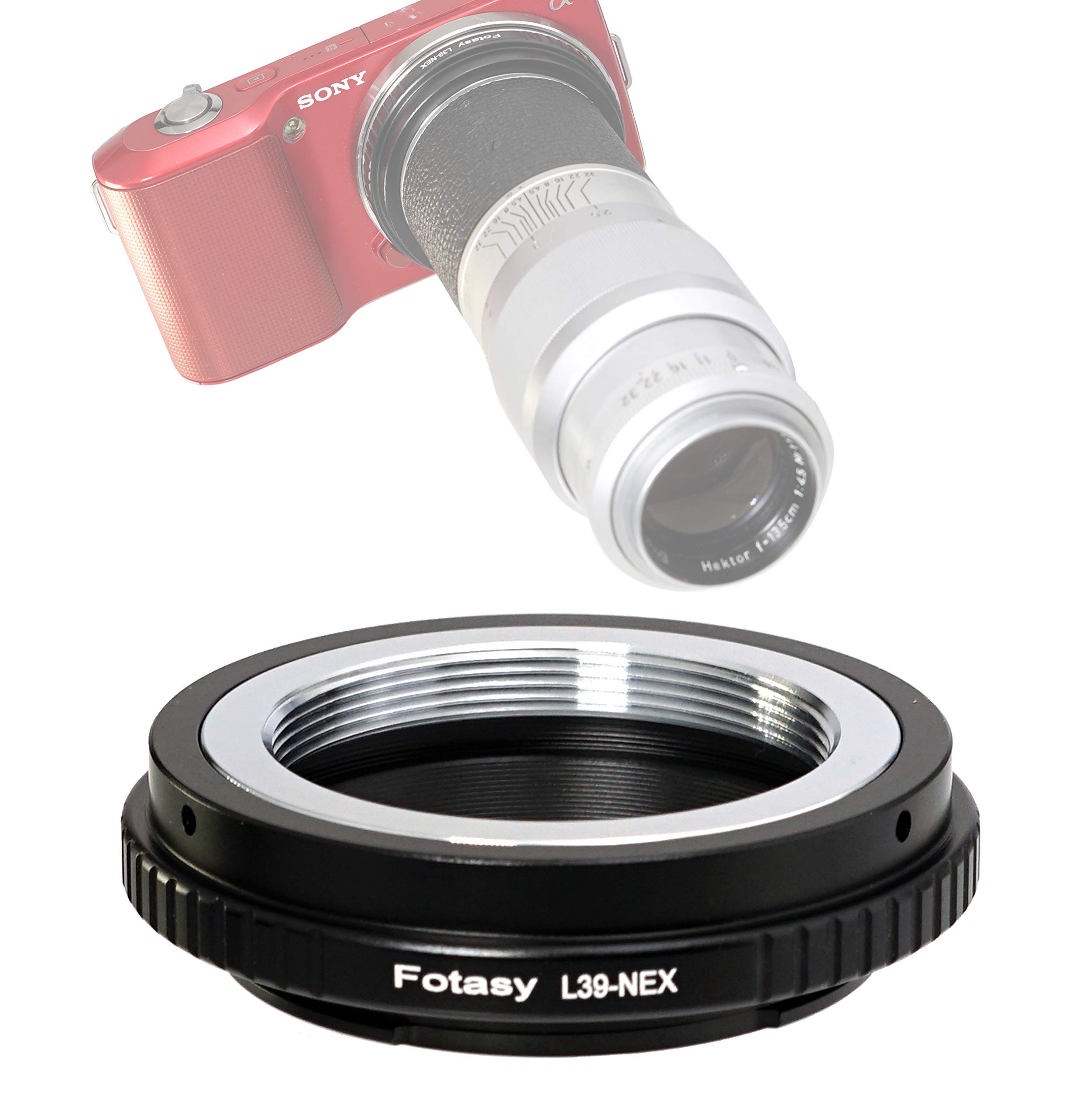 Amazon.com : Fotasy Copper Adjustable Leica M39 Lens to E Mount