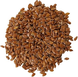 Frontier Co-op Whole Flax Seeds Organic, 16 oz Bulk Bag - Non GMO, Kosher, High Omega-3 Organic Flaxseed - Brown Linseed, 1 Lb