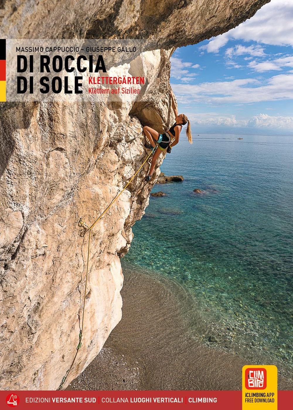 Di Roccia Di Sole. Arrampicate In Sicilia. Ediz. Tedesca - 4