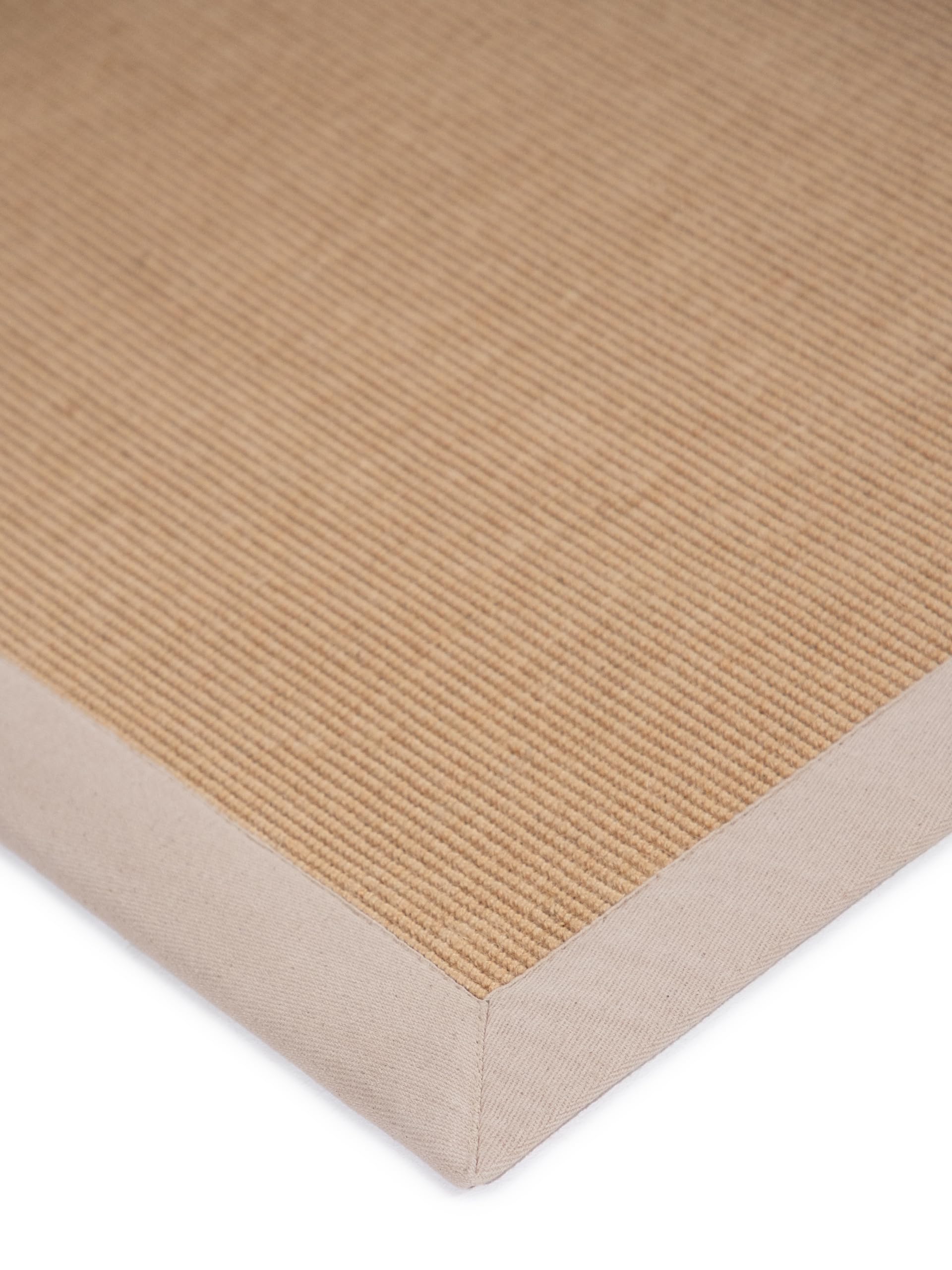 carpetfine Alfombra Natural de Sisal Beige 160x230 cm | Alfombra Moderna para salón y Dormitorio