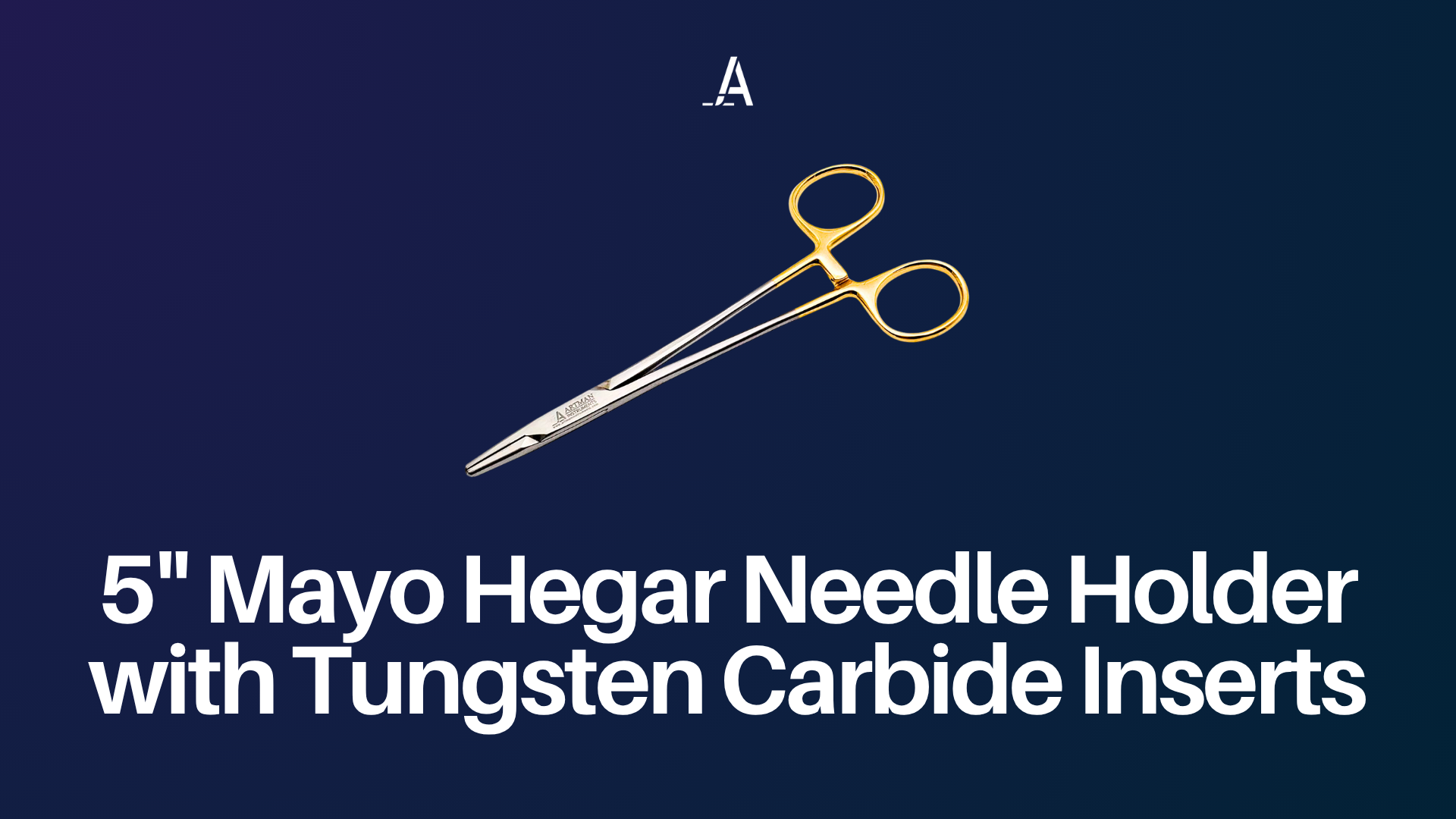 Amazon.com: ARTMAN INSTRUMENTS Mayo Hegar Needle Holder 5