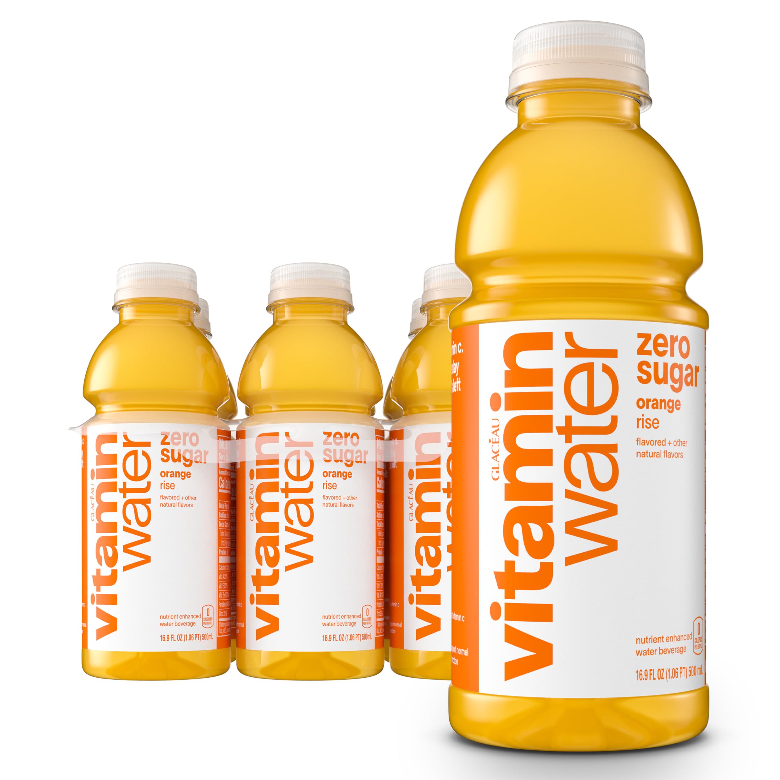 vitaminwater Zero Rise Water, 16.9 Fl Oz (pack of 6)