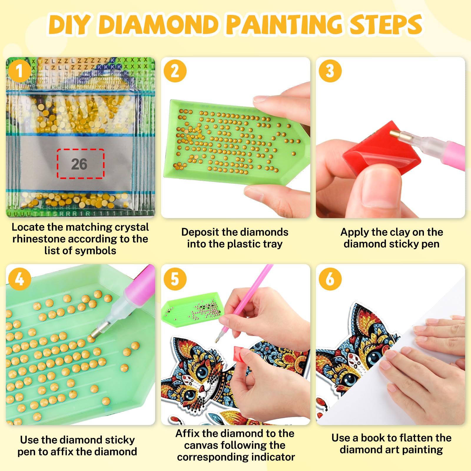 Bowetile Kit de suspension diamant d'Halloween pour adultes et enfants, attrape-soleil en forme de citrouille, forme spéciale, peinture diamant 5D, décoration de fenêtre, cadeau d'Halloween pour