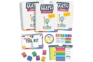 4th Grade Math Manipulatives: The Ultimate Learning Kit for Multiplication, Division, and Fractions