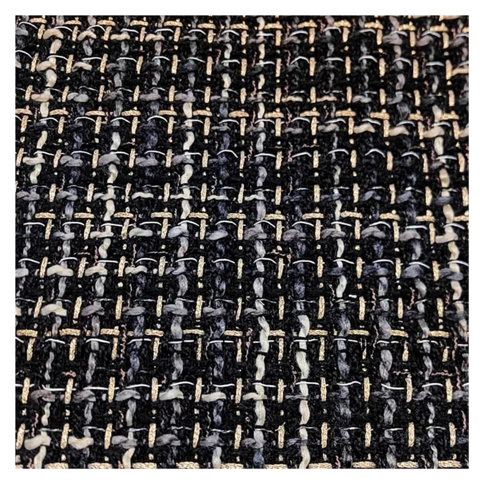 tkanina tweedowa, Zielona różowa przędza kratowa barwiona pleciona tkanina tweedowa, 145x100cm, szycie DIY(Color3)