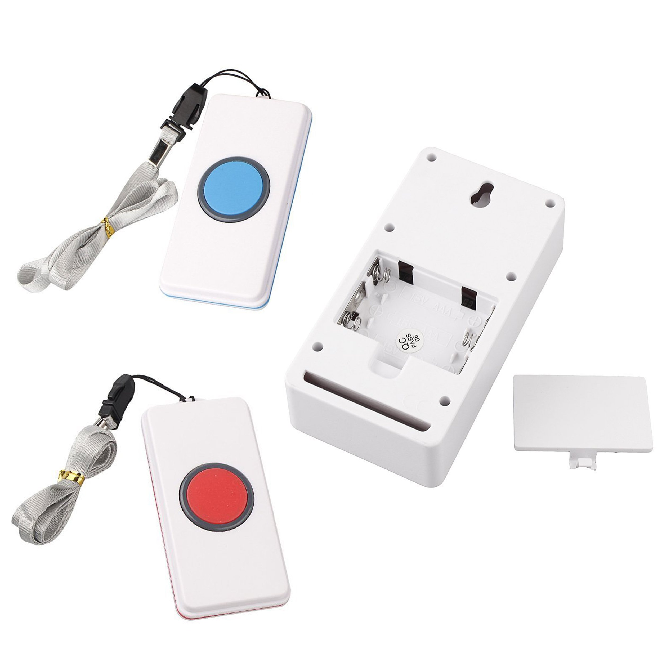 Buy LEAGY 2 Call Buttons & Wireless Caregiver Pager, Nurse Call Button