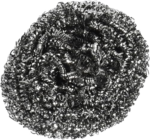 Miniatura 1 de Winco Esponja de fregado de acero inoxidable, 1.76oz