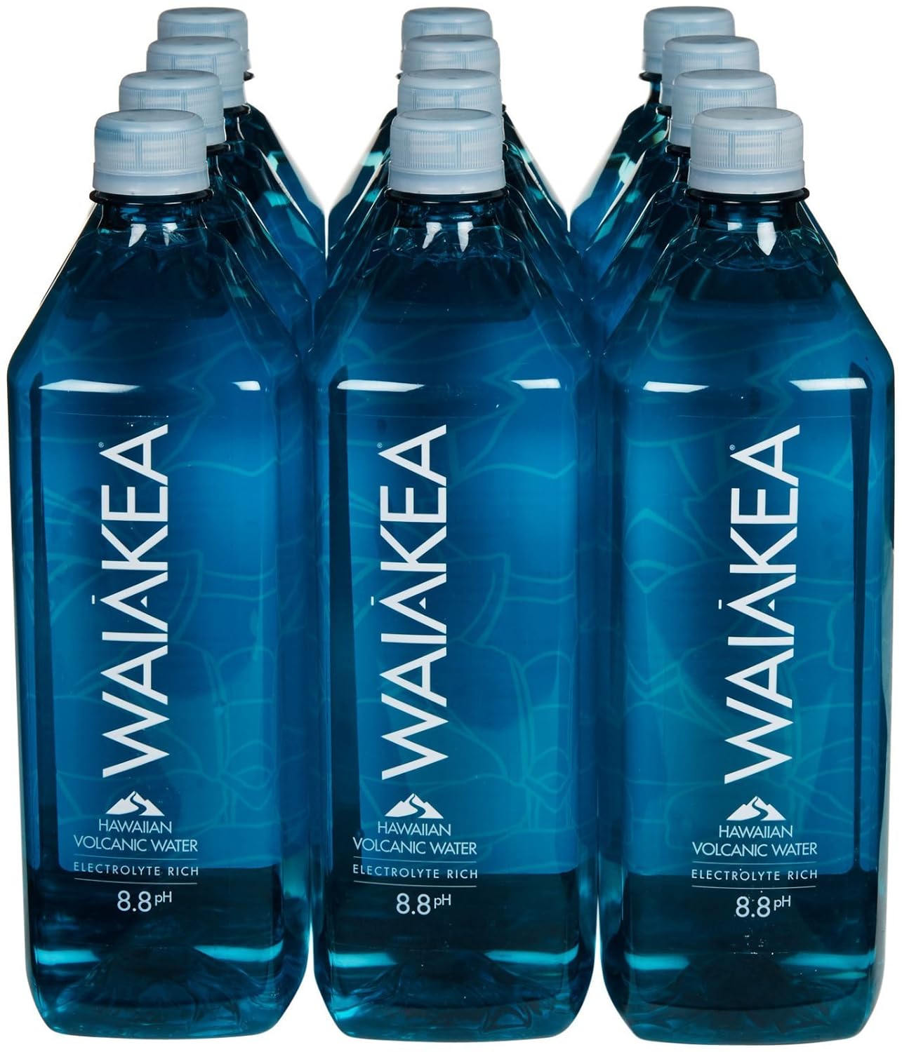Waiakea Hawaiian Volcanic Water - 33.8 Ounces - 12 ct
