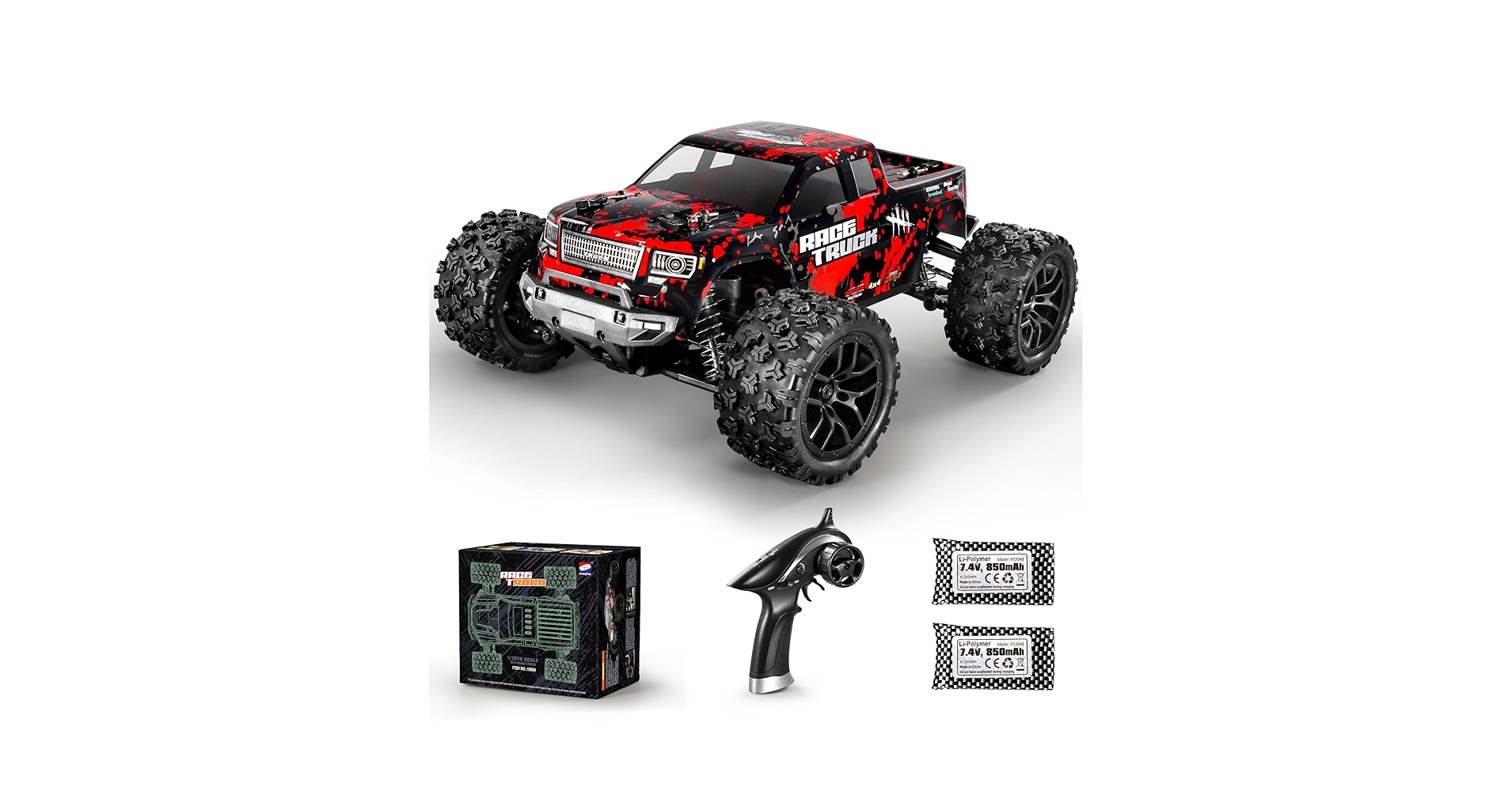 Amazon.com: HAIBOXING 1:18 Scale All Terrain RC Car 36KM/H