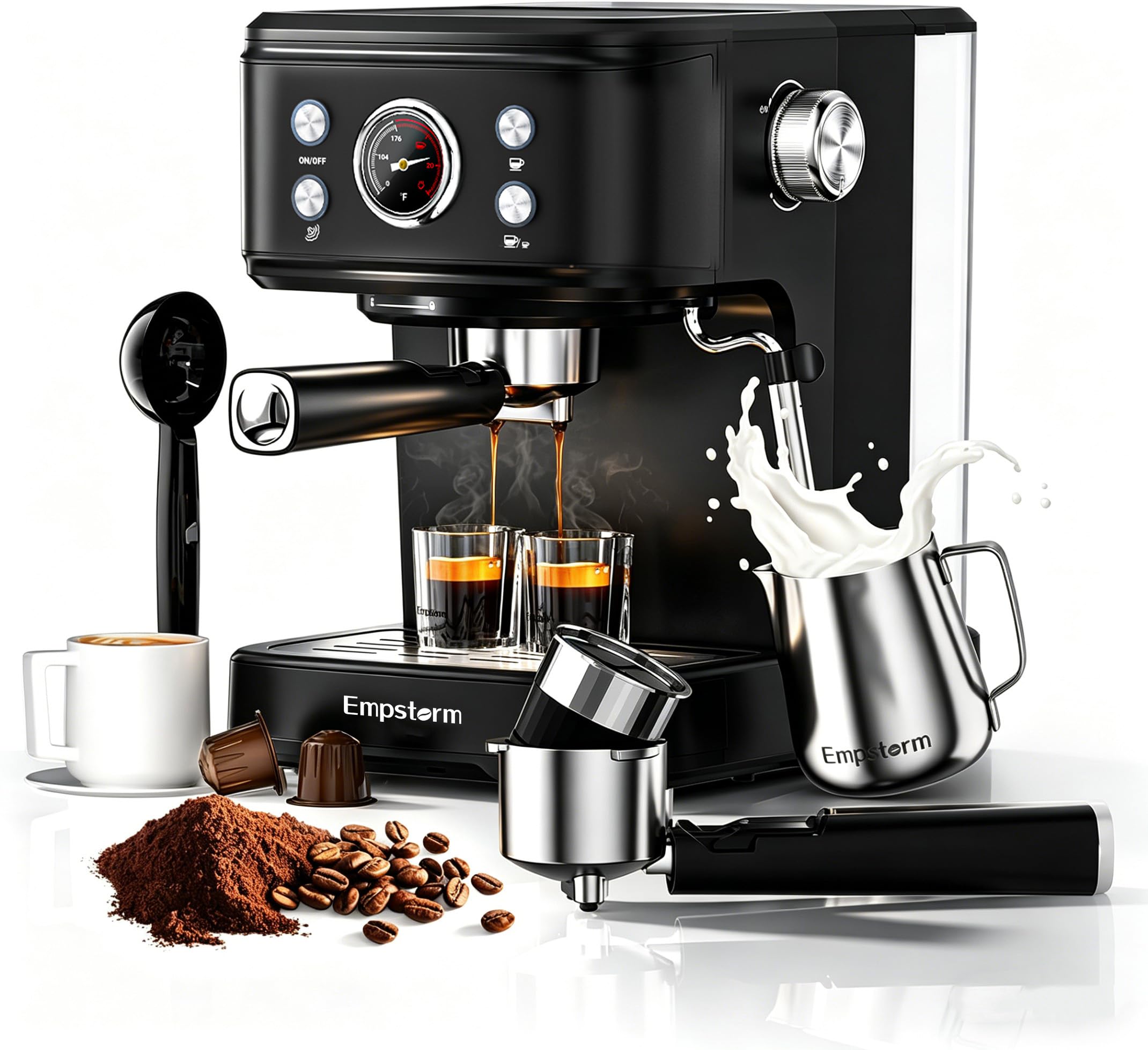 Empstorm 20 Bar Espresso Machine