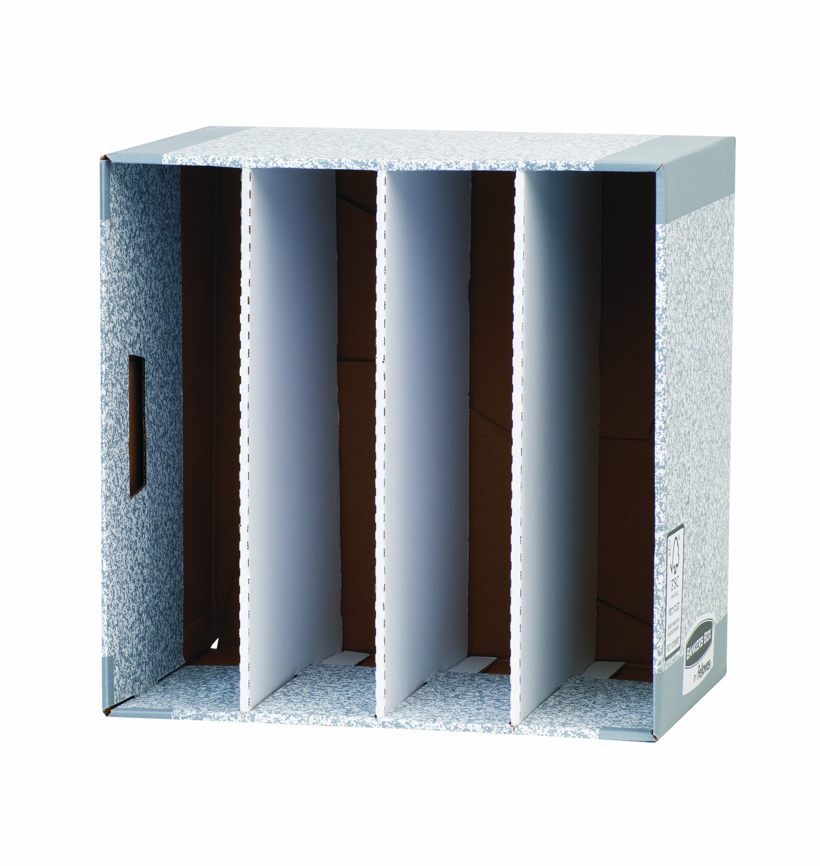 Bankers Box System Contenitore Archivio, Set da 5 Pezzi, Grigio