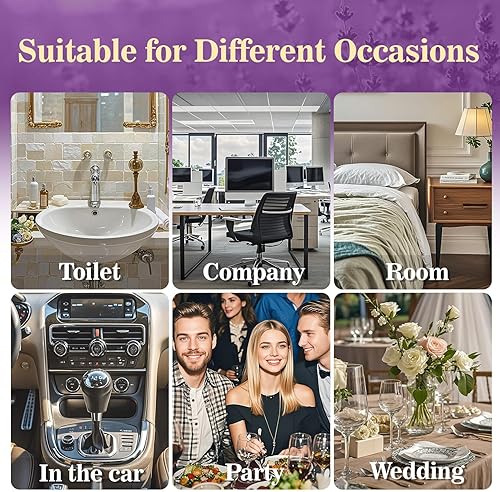 Miniatura 7 de Sukh - Bolsas de lavanda seca de lavanda francesa de 9.5 onzas  Bolsas de lavanda orgánica Sukh para cajones y armarios, bolsas de bolsitas de