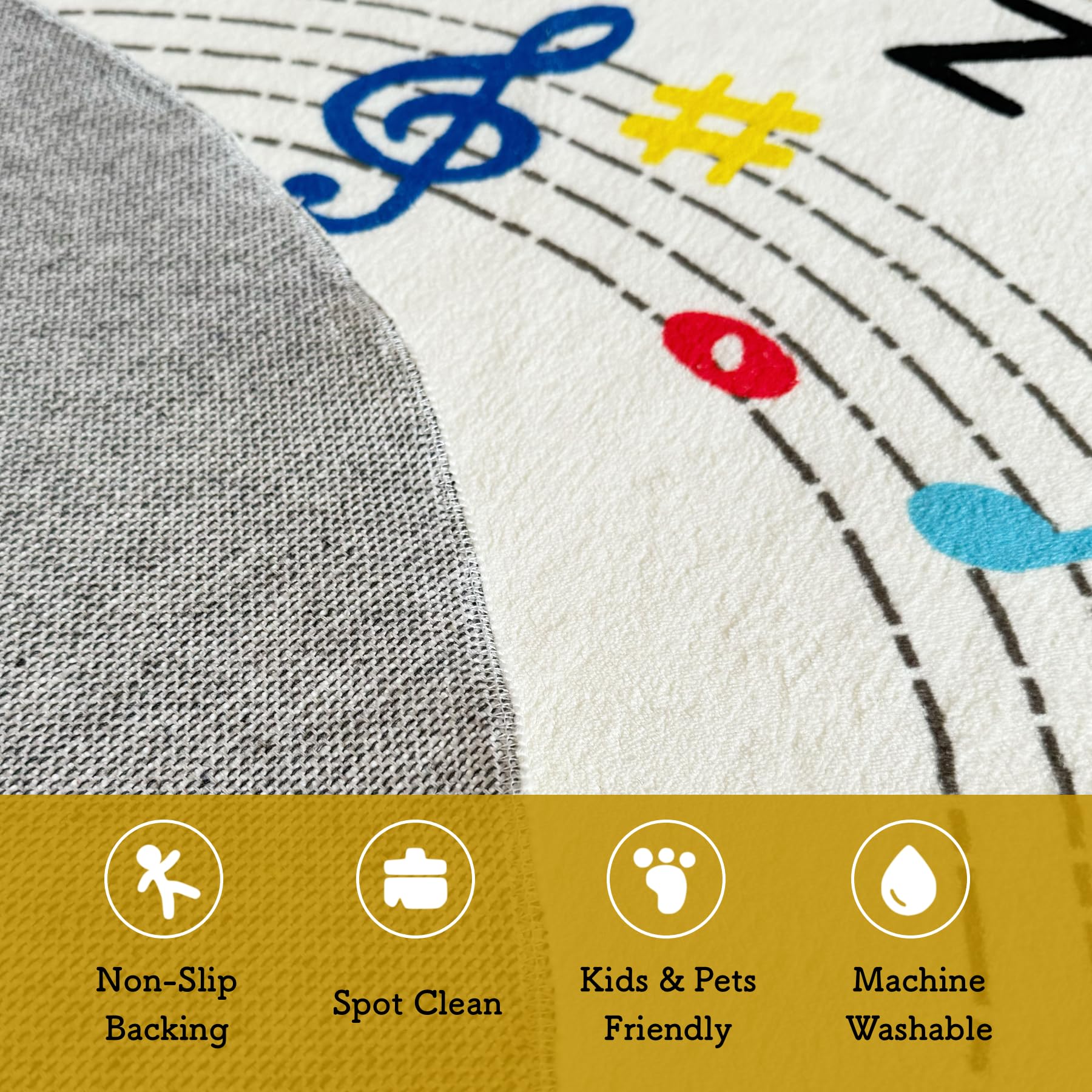 ZCVAcom Sun Alphabet Nursery Rug,3.5x5 Ft Washable Non-Slip Rug for Playroom Tent Castle,Soft Educational Rug Kids Carpet for Classroom Bedroom Kids Room Reading Nook Décor(Sun, 39