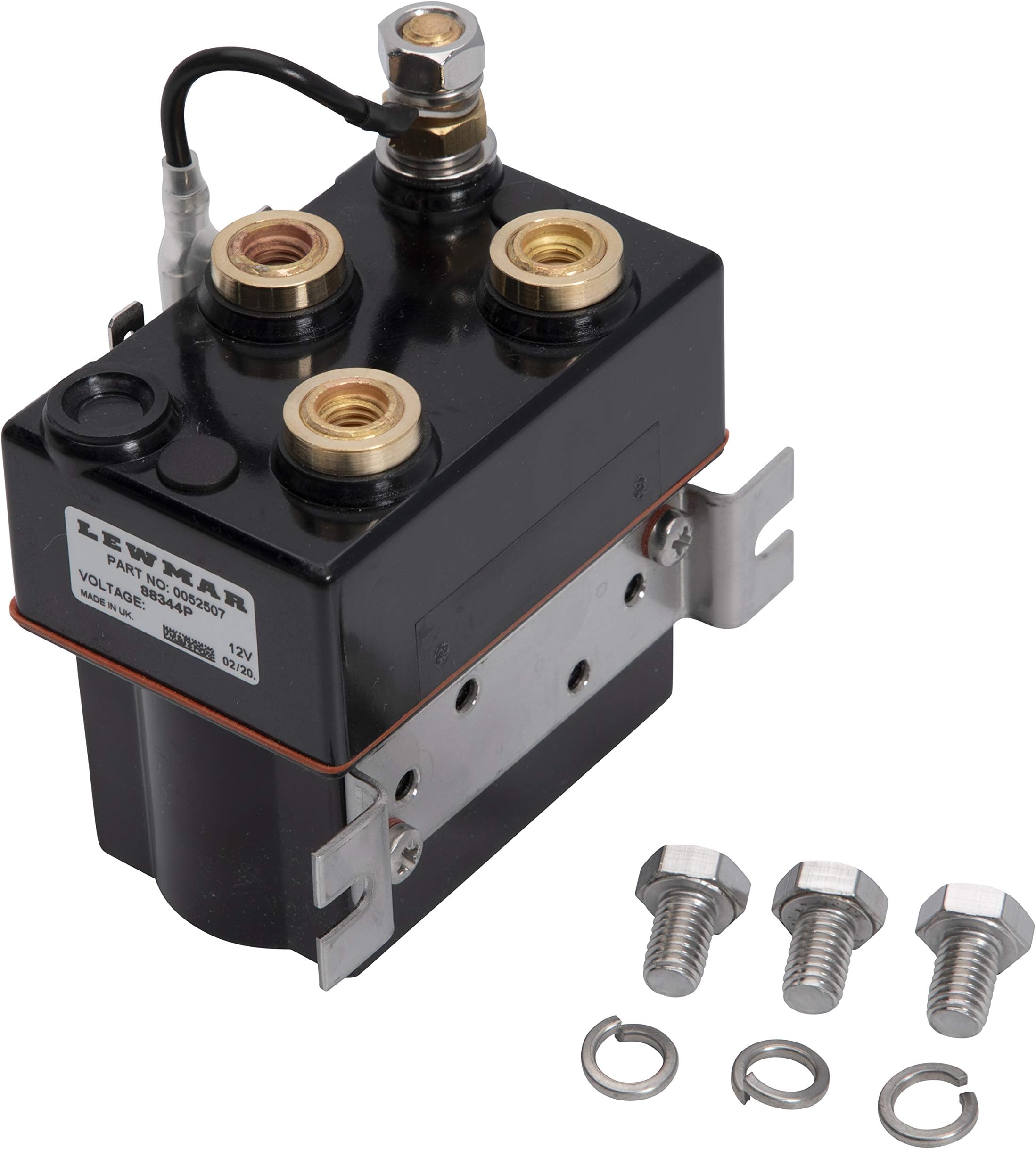 Lewmar 12V Dual-Direction Windlass Solenoid for Sprint 600 & 1000, Horizon 400/600/600F/900 & 900F, Pro Series, Pro Fish Windlasses