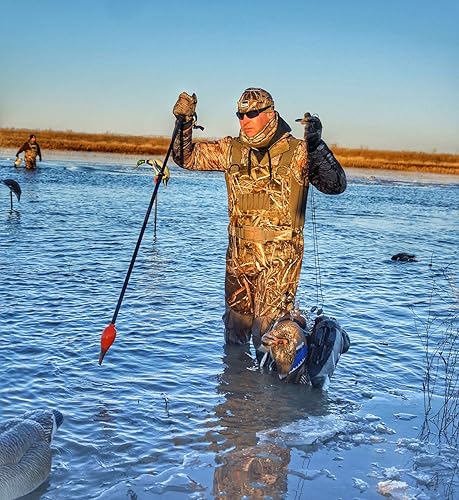 Miniatura 2 de MOJO Outdoors Bastón de vadeo The Knot para caza de patos y pesca con mosca