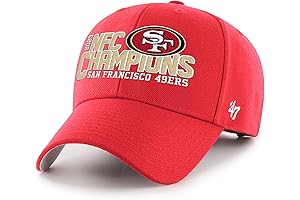 47 Men's NFL 2023 NFC Champions MVP Adjustable Hat: The Winning Touchdown for 49ers Fans