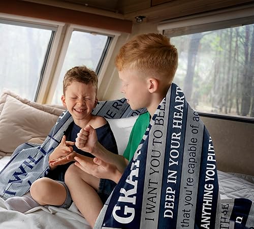 Miniatura 10 de Regalos para hijo, manta de regalo de mamá o papá, ideas de regalo para hijo adulto, regalo de cumpleaños para hijo de mamá, regalos de