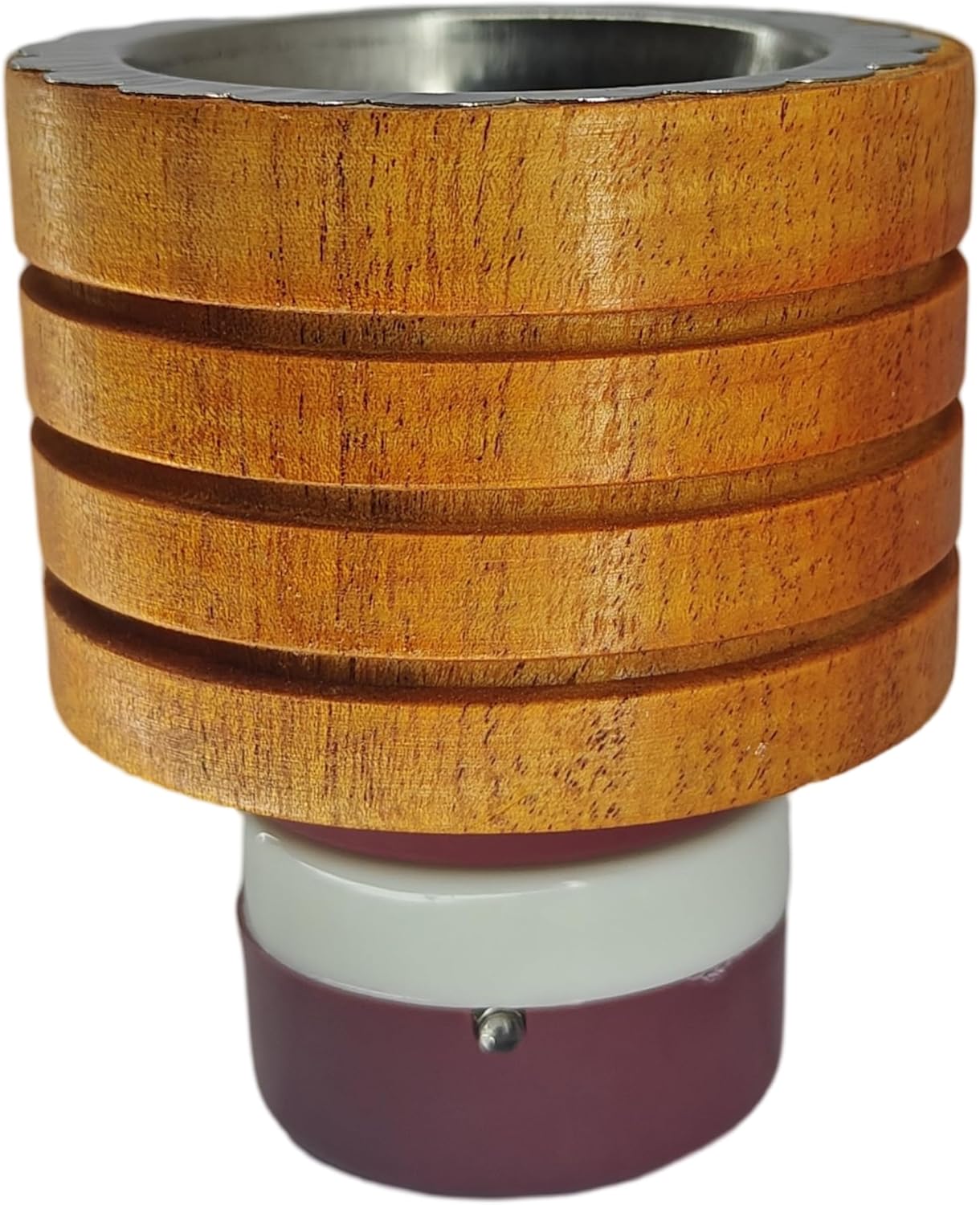 AL- FALAH Crafted Wooden Kapoor Dani - Traditional Incense Burner For Aromatic Rituals And Spiritual Practices - Exquisite Handcrafted Design Perfect For Home, Office, And Meditation