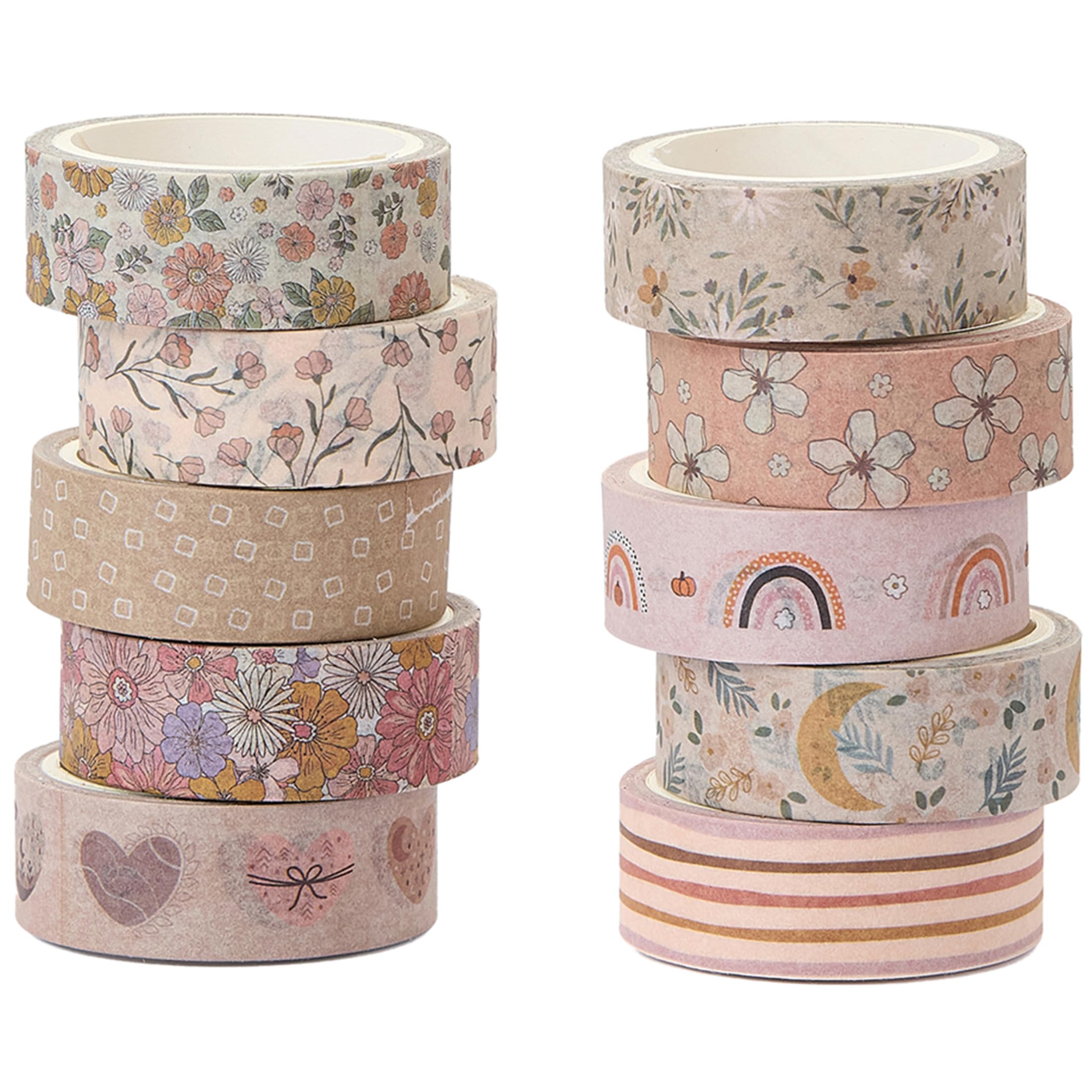 Boho Washi Tape Floral