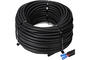 1/4 Split Wire Loom Tubing for Electrical Protection