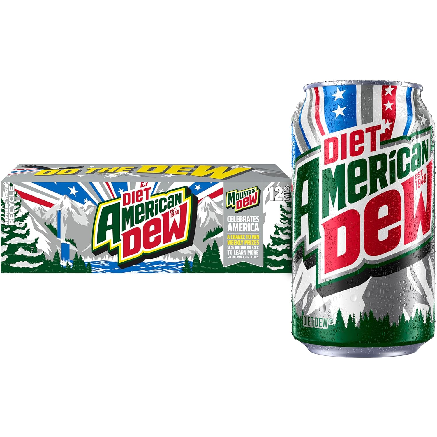 Diet Mountain Dew Soda