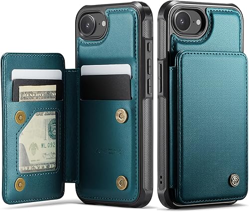 Miniatura 76 de Vinich Funda tipo cartera para iPhone 11 con tarjetero y ranuras de crédito con bloqueo RFID, función atril, a prueba de golpes, para iPhone 11