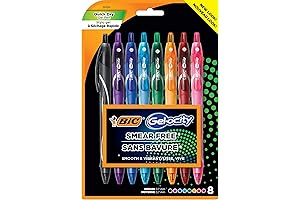BIC Gelocity Quick Dry: Fend Off Smears with Rapid-Drying Ink