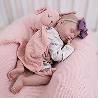 Vista 35 de Milidool Muñecas de bebé Reborn realistas de 20 pulgadas, cuerpo suave, muñeca de bebé de silicona realista, muñecas de bebé recién nacidas, muñecas