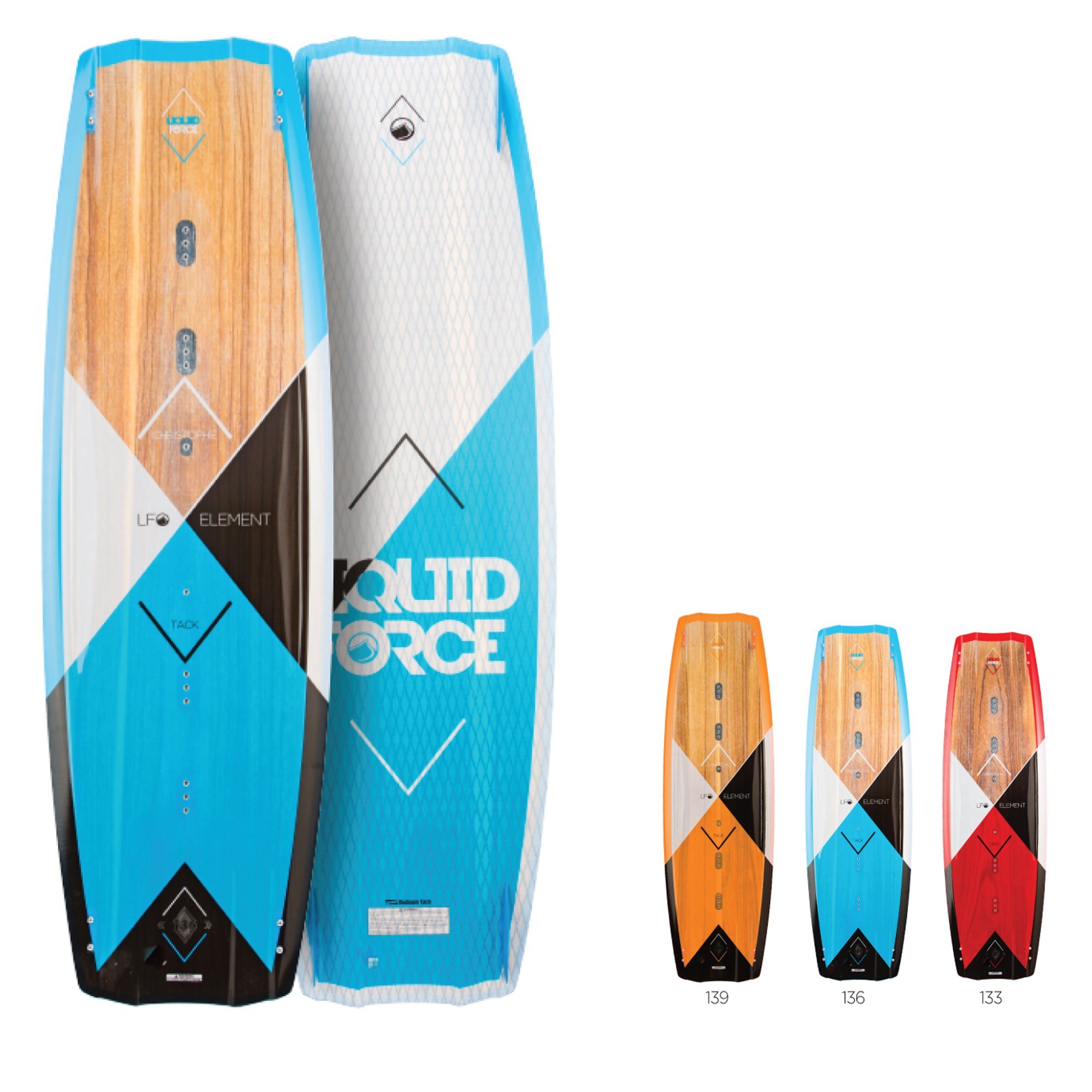 2016 Liquid Force Element kitesurf Board