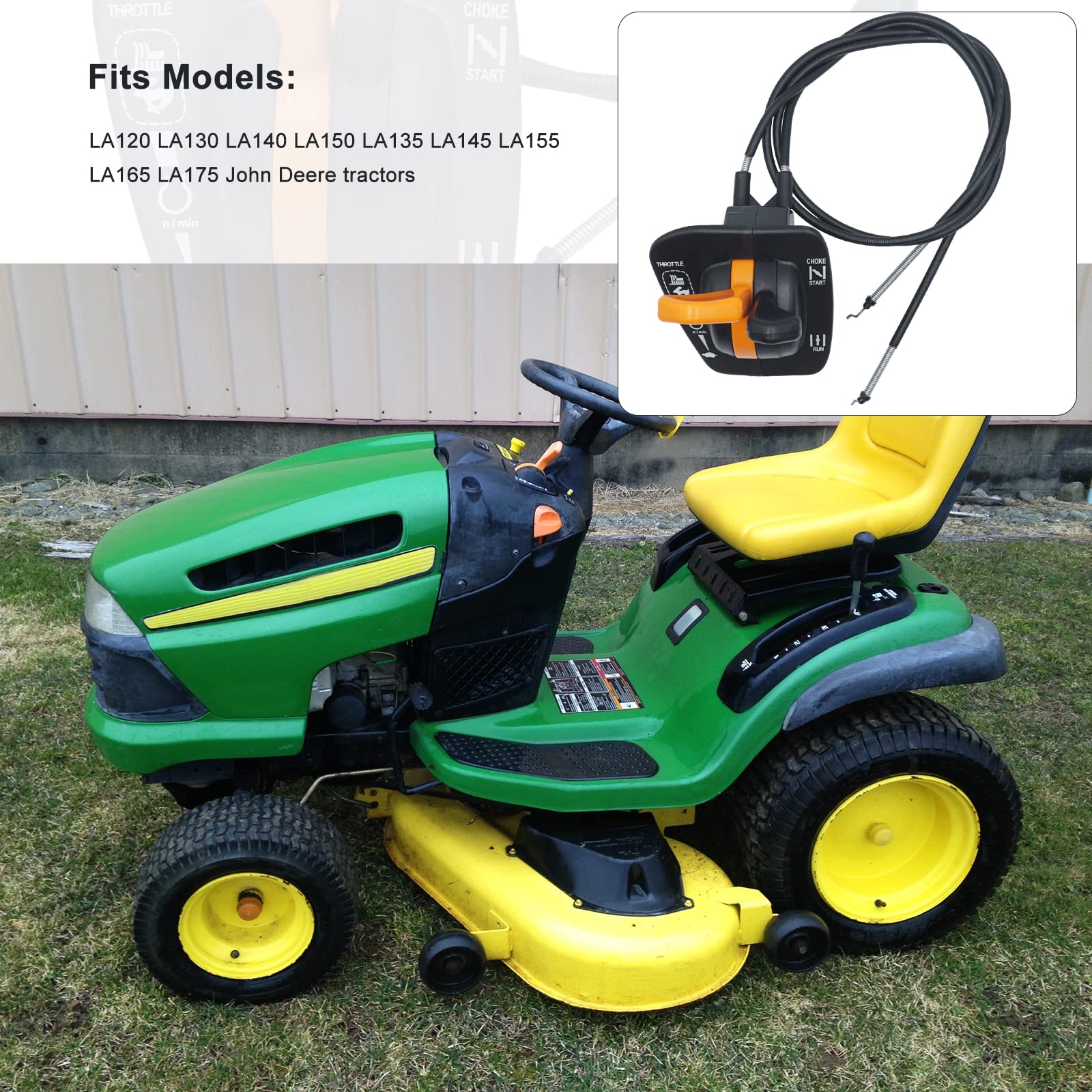 Copriruota Per Tagliaerba John Deere 2 Copricerchi Nuovi Per - Foto 7