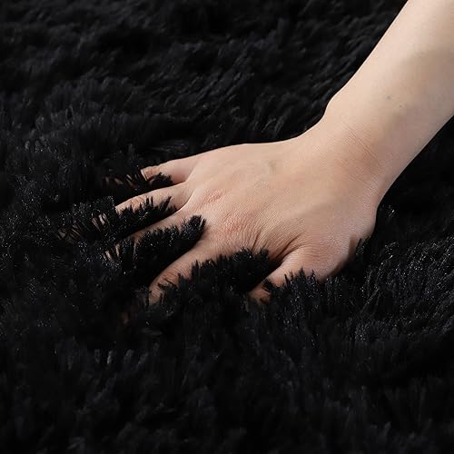 Miniatura 5 de Alfombras peludas y esponjosas para dormitorio, sala de estar, alfombras ultra suaves y esponjosas para niñas, niños, sala de juegos, decoración